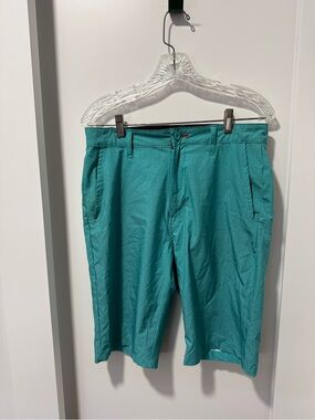 Ron Jon Teal Flat Front Men's Shorts